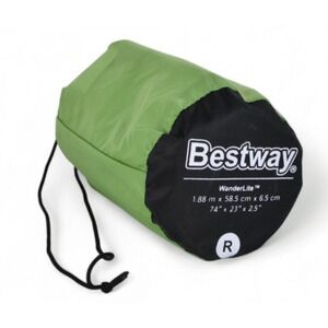 Bestway WanderLite Regular Rectangular Sleeping Pad Lightweight Green New in Bag